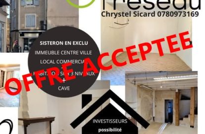 Immeuble mixte à SISTERON (04200) - 3011437535