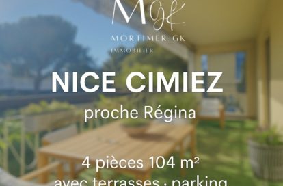 Appartement à NICE CIMIEZ (06000)