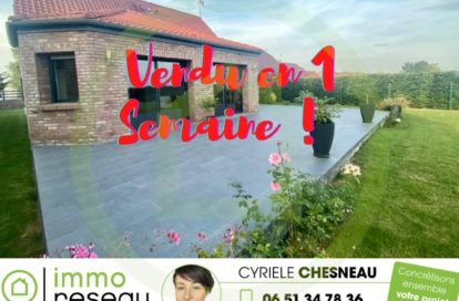 Pavillon à ESCAUDAIN (59124) - 3011430900