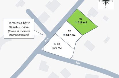 Terrain à NEANT SUR YVEL (56430) - 3011442892