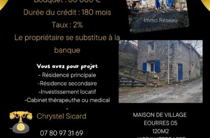 Maison à EOURRES (05300) - 3011444813