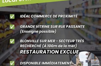 Murs commerciaux à BLONVILLE SUR MER (14910) - 3011445347